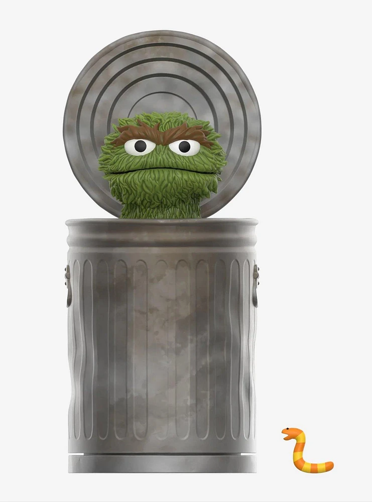Super7 Sesame Street ReAction Oscar the Grouch Figure