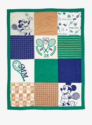 Disney Mickey & Minnie Tennis Quilted Blanket — BoxLunch Exclusive