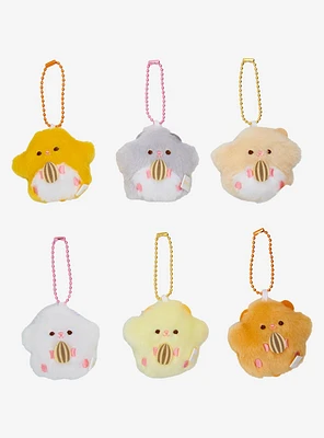 Hamster with Sunflower Seed Blind Assorted Plush Keychain