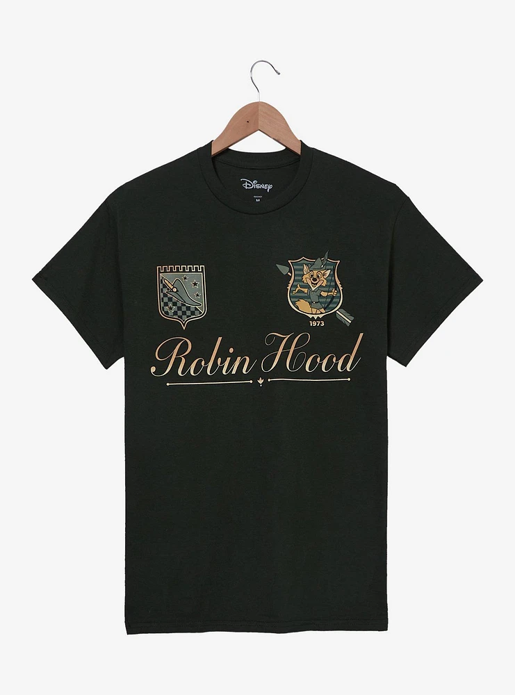 Disney Robin Hood Badges T-Shirt - BoxLunch Exclusive
