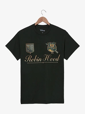 Disney Robin Hood Badges T-Shirt - BoxLunch Exclusive