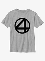 Marvel Fantastic Four Logo Youth T-Shirt