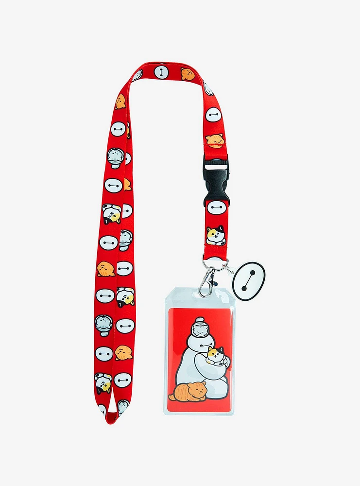 Loungefly Disney Big Hero 6 Baymax & Mochi Lanyard