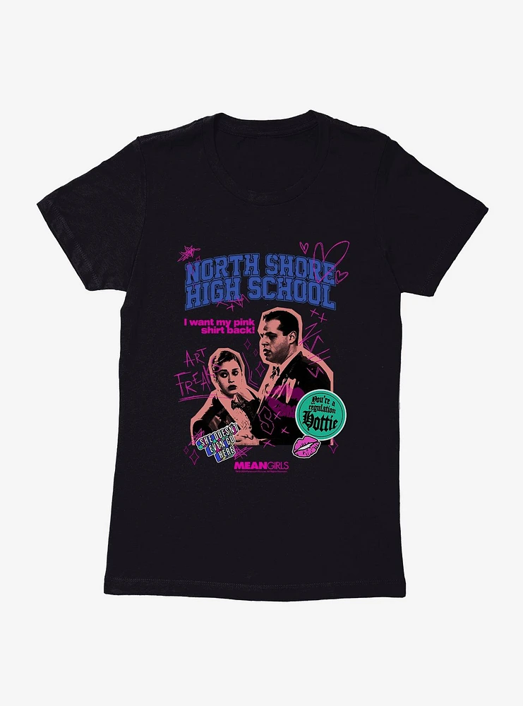 Mean Girls North Shore High School Womens T-Shirt