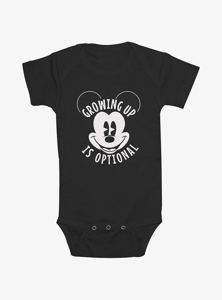 Disney Mickey Mouse Growing Up Is Optional Infant Bodysuit
