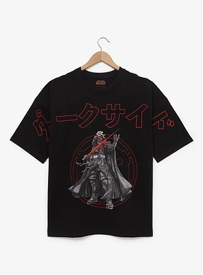 Star Wars Darth Vader Lettered T-Shirt — BoxLunch Exclusive