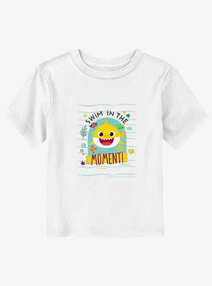 Baby Shark SwIm The Moment Toddler T-Shirt