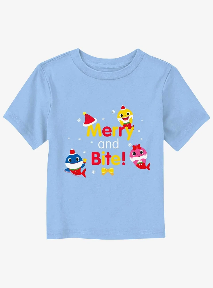 Baby Shark Merry And Bite Toddler T-Shirt