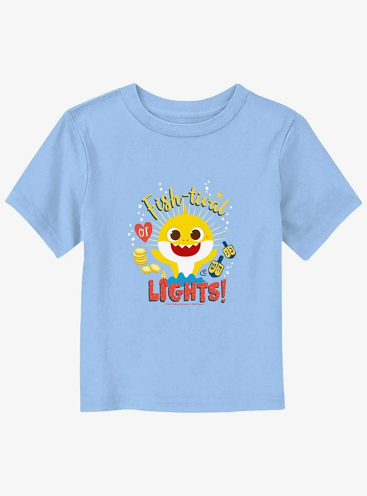 Baby Shark Fishtival Lights Toddler T-Shirt