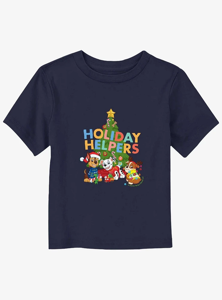 Paw Patrol Holiday Helpers Boys Toddler T-Shirt