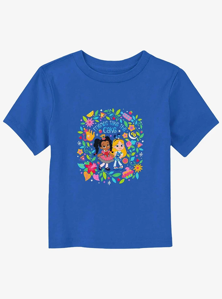 Disney Alice Wonderland Friends Take The Cake Toddler T-Shirt
