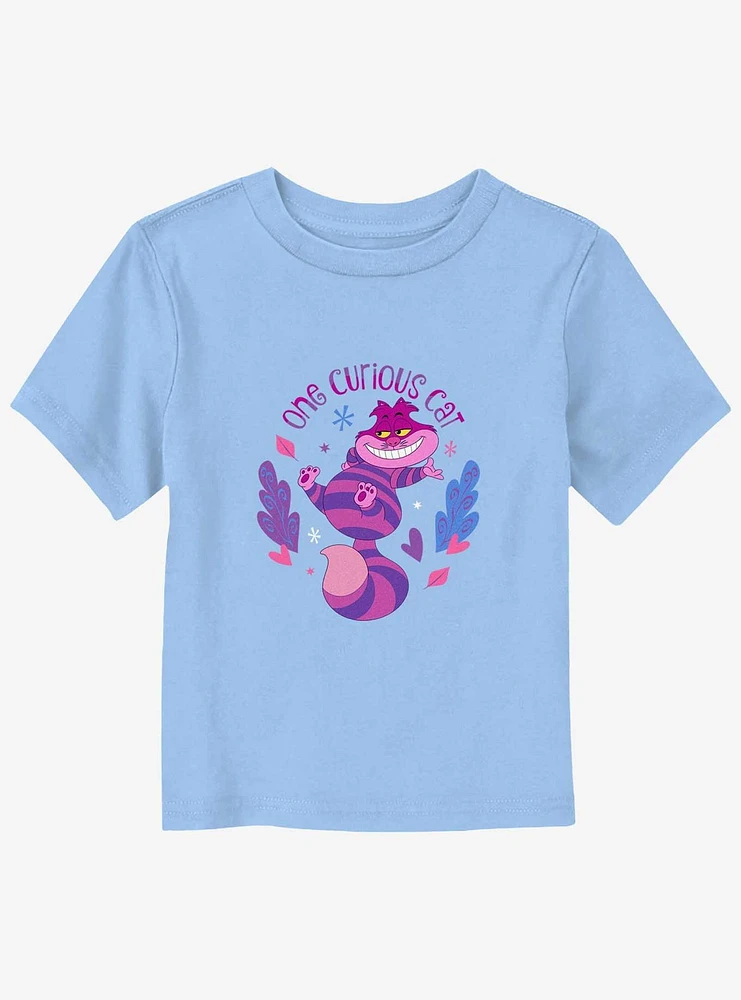 Disney Alice Wonderland One Curious Cat Toddler T-Shirt