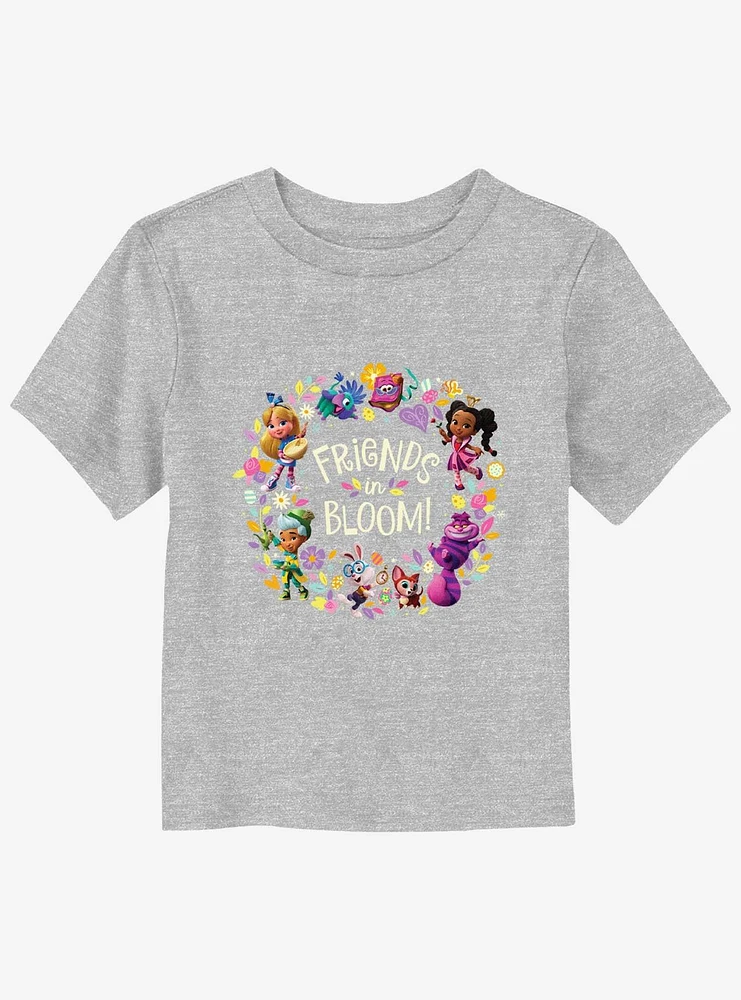 Disney Alice Wonderland Friends Bloom Toddler T-Shirt