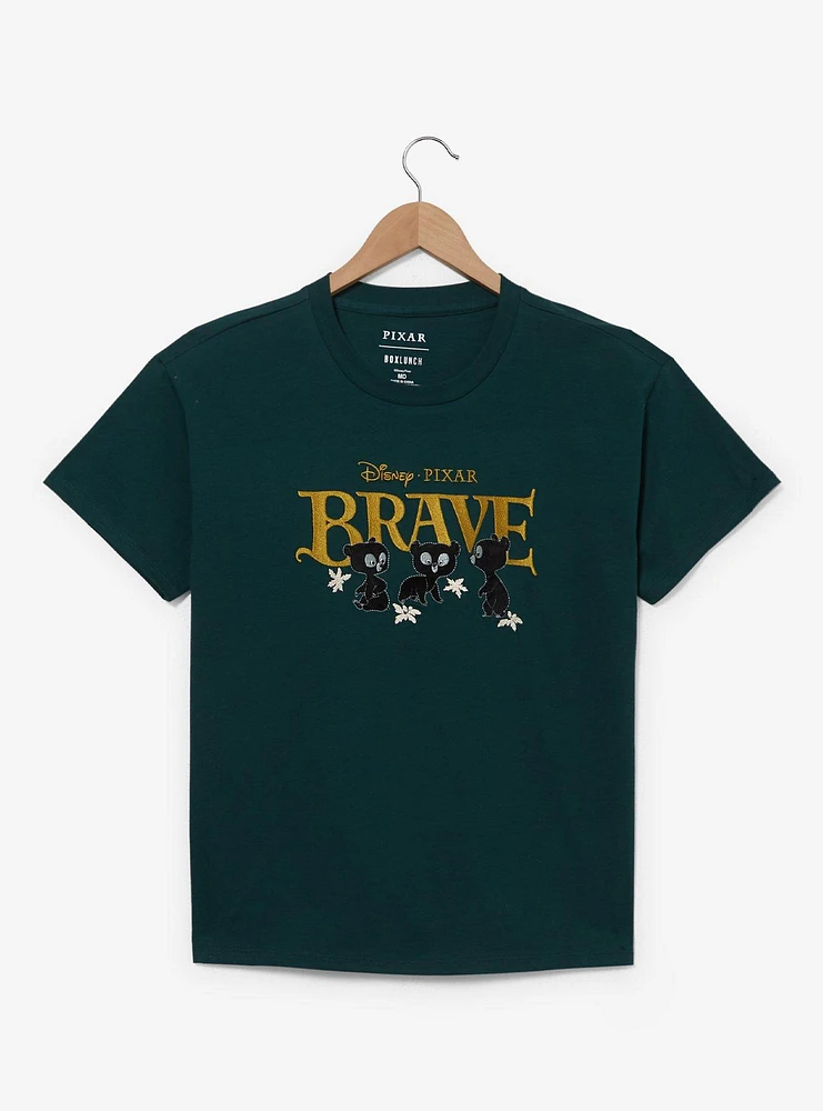 Disney Pixar Brave Bear Cubs Embroidered Women's T-Shirt — BoxLunch Exclusive