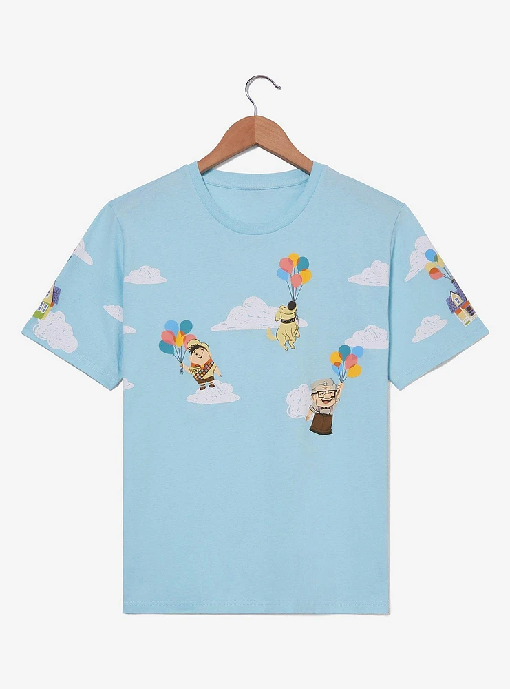 Disney Pixar Up Scenic Sky Women's T-Shirt — BoxLunch Exclusive