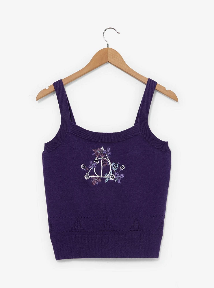 Harry Potter Deathly Hallows Women's Knit Tank — BoxLunch Exclusive