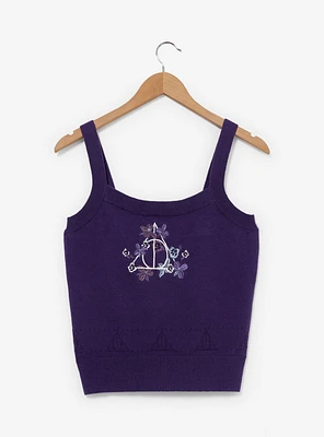 Harry Potter Deathly Hallows Women's Knit Tank — BoxLunch Exclusive