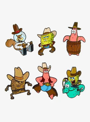 SpongeBob SquarePants Western Blind Box Enamel Pin