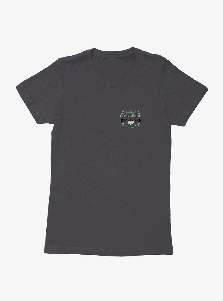 Christmas Vacation Pckt Prnt Moose Mug Womens T-Shirt