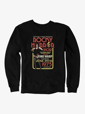The Rocky Horror Show Time Warp Poster Sweatshirt