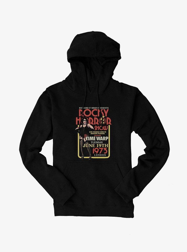 The Rocky Horror Show Time Warp Poster Hoodie