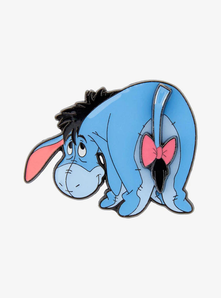 Loungefly Disney Winnie the Pooh Eeyore Spinning Tail Enamel Pin
