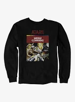 Atari Missile Command Vintage Box Art Sweatshirt