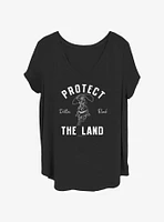 Yellowstone Protect The Land Heritage Womens T-Shirt Plus