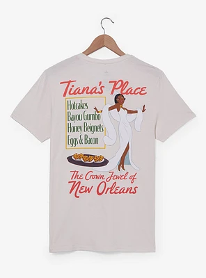 Disney the Princess and Frog Tiana's Place Menu T-Shirt - BoxLunch Exclusive