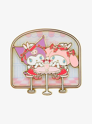 Sanrio Kuromi & My Melody Diner Scene Enamel Pin - BoxLunch Exclusive