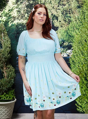 Adventure Time Characters Floral Plus Smock Dress - BoxLunch Exclusive