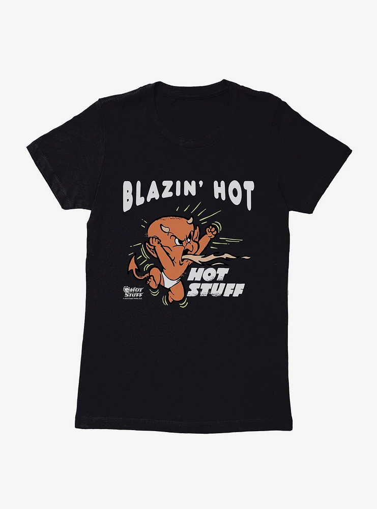 Hot Stuff Blazin' Womens T-Shirt