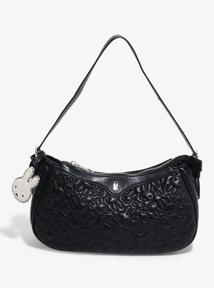 Miffy Black Quilted Shoulder Purse — BoxLunch Exclusive