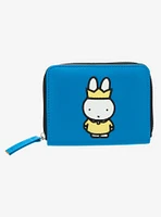 Miffy Crown Blue Zip Wallet — BoxLunch Exclusive