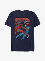 Marvel Deadpool Domino Revealed Comic T-Shirt