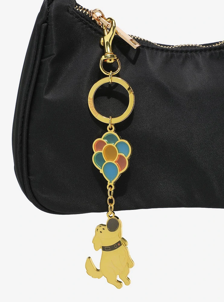 Loungefly Disney Pixar Up Dug Balloons Stained Glass Keychain — BoxLunch Exclusive