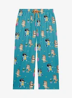 Bluey Heeler Family Allover Print Women's Plus Sleep Pants — BoxLunch Exclusive