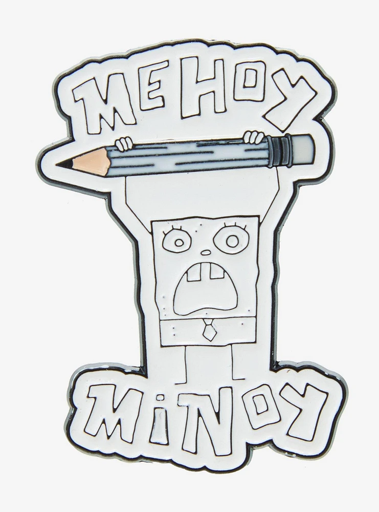 SpongeBob SquarePants DoodleBob UV Light Reactive Enamel Pin