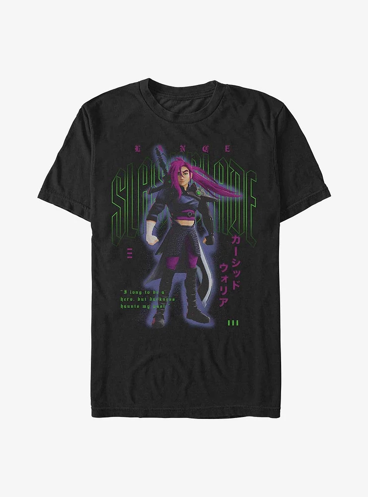 Disney Pixar Inside Out 2 Slashblade Cursed Warrior T-Shirt