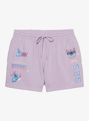 Disney Lilo & Stitch Sparkle Symbols Women's Shorts - BoxLunch Exclusive