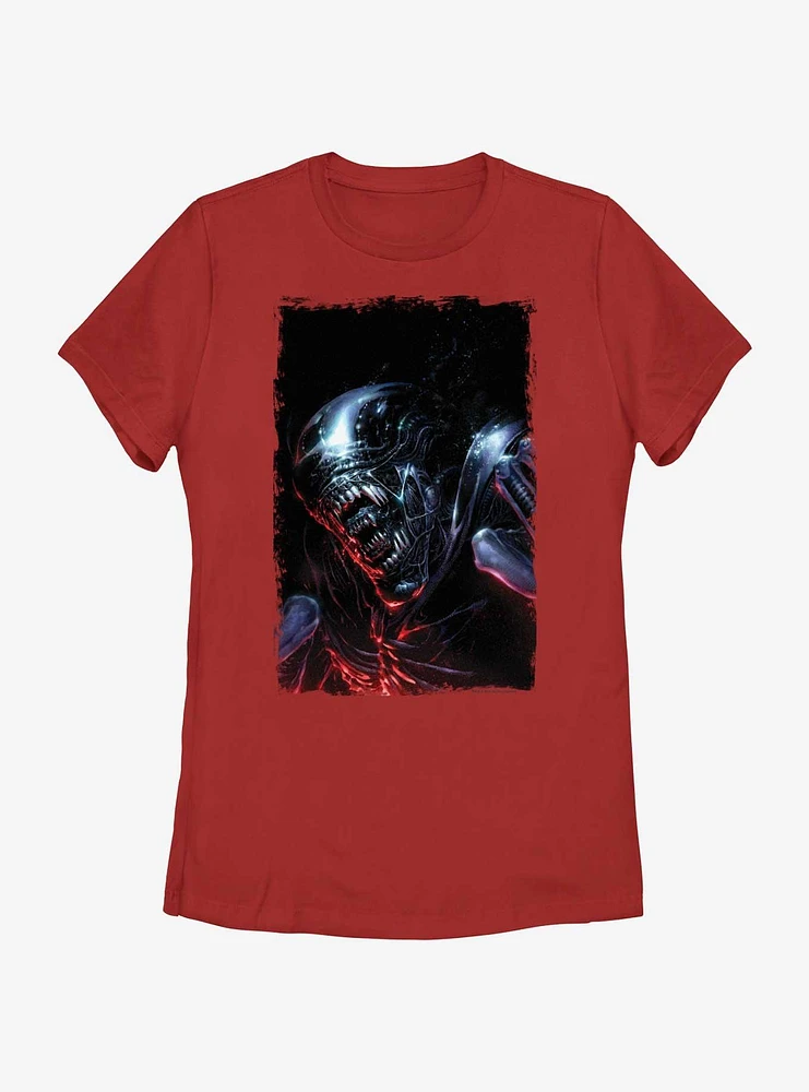 Alien Engaged Womens T-Shirt