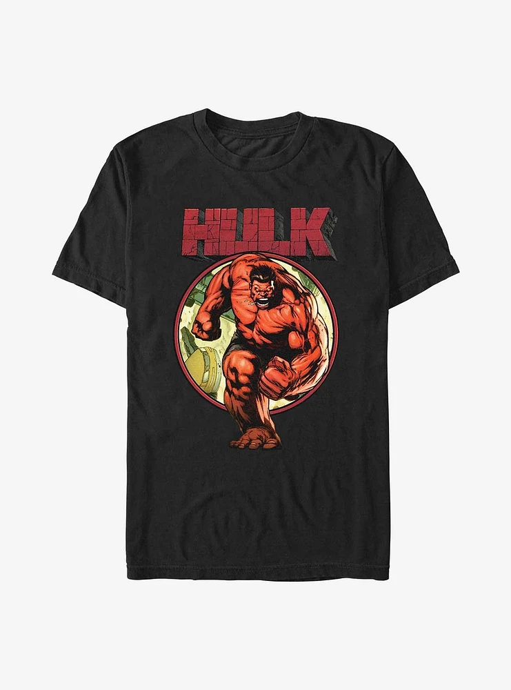 Marvel Red Hulk Raging T-Shirt
