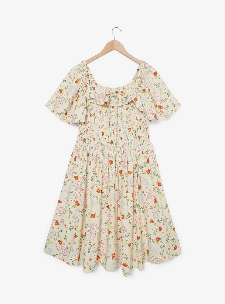 Dora the Explorer Allover Print Plus Smocked Dress — BoxLunch Exclusive