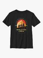 Star Wars: Skeleton Crew Group Silhouettes Youth T-Shirt