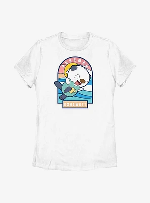 Pokemon Playful Oshawott Womens T-Shirt