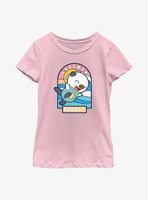 Pokemon Playful Oshawott Youth Girls T-Shirt