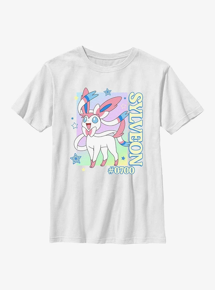 Pokemon Sylveon Poster Style Youth T-Shirt