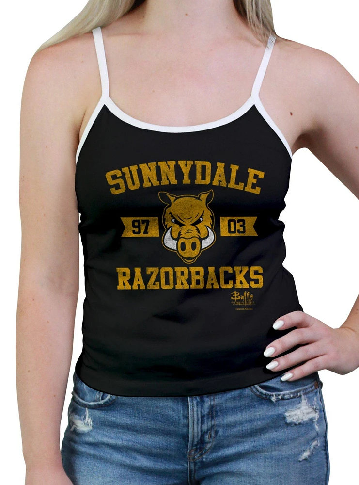 Buffy The Vampire Slayer Sunnydale Razorbacks Womens Cami