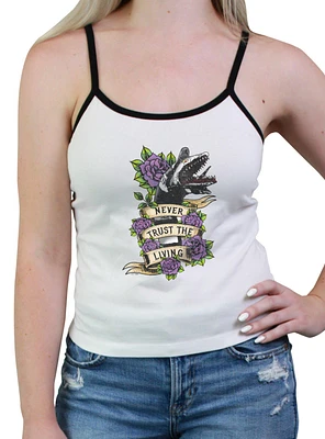 Beetlejuice Never Trust The Living Womens Cami
