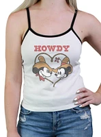 Disney Mickey Mouse Howdy Heart Womens Cami
